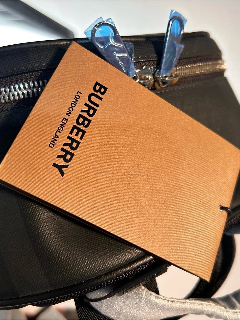 Burberry Rocco Charcoal London Check Backpack - NWT (New With Tags)
